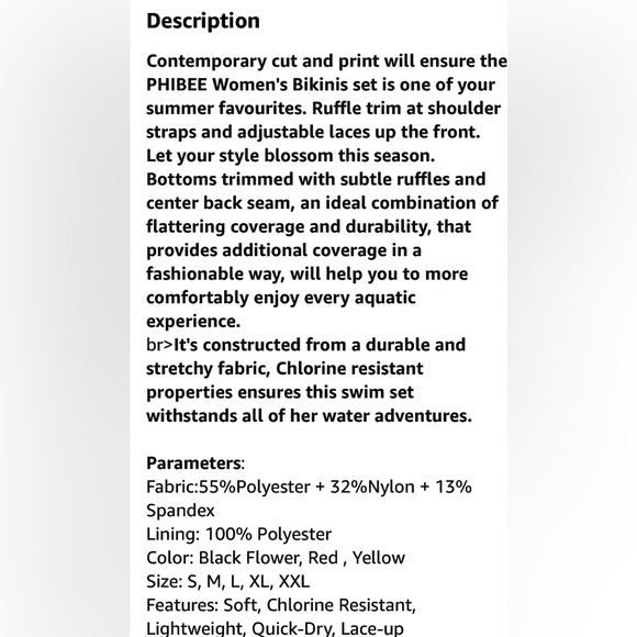 BIKINI RETRO MID WAIST RUFFLE SLEEVES BLACK FLORAL PRINT - Picture 13 of 16